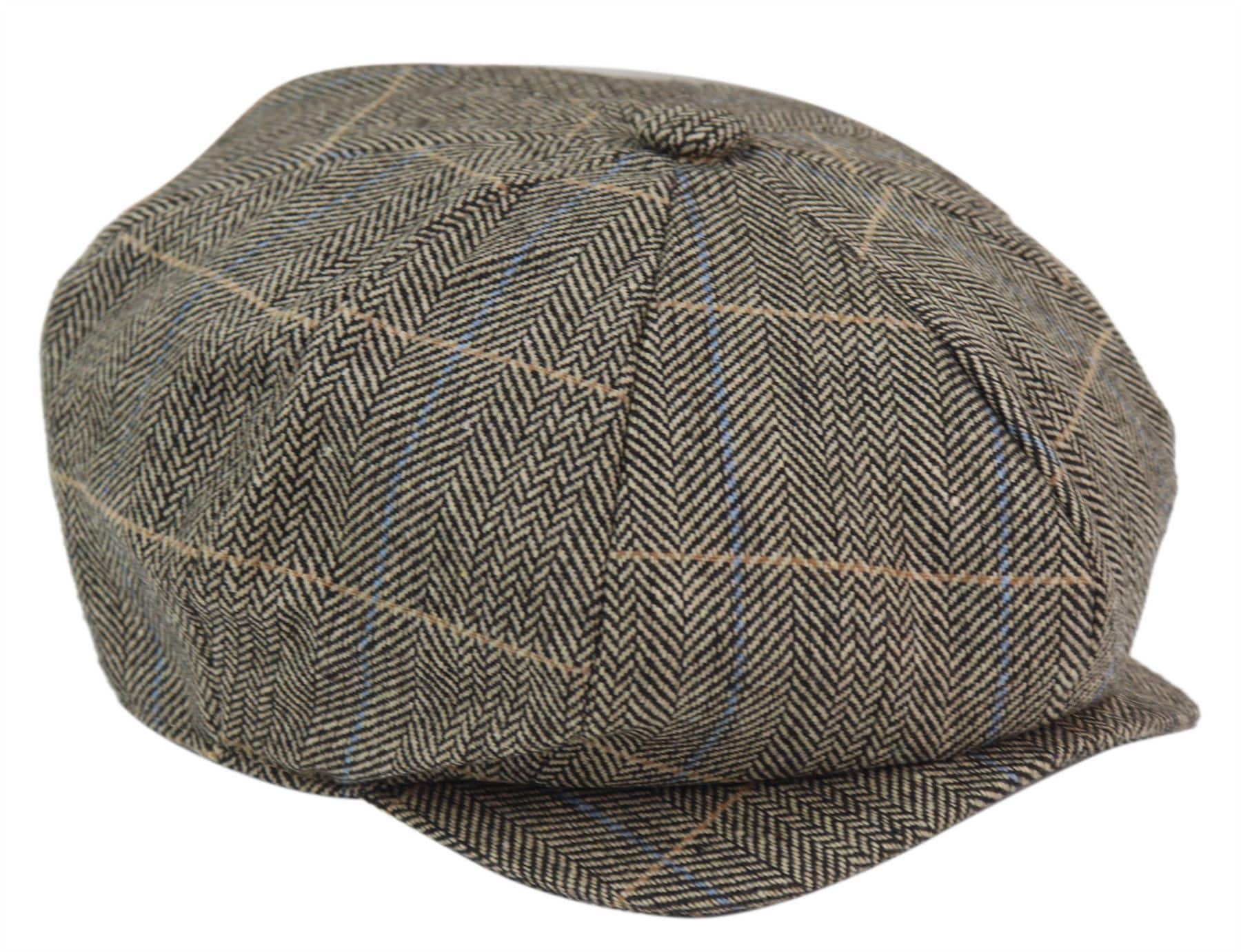 Mens 8 Panel Peaky Blinders Cap -  Cavani Albert