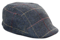 Marc Darcy Eton Mens Tweed Vintage Retro Grandad Flat Caps Hats Peaky Blinders Check Classic