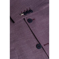 Miami - Men's Pink Slim Fit Summer Blazer