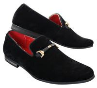 Mens Slip-On Buckle Shoes