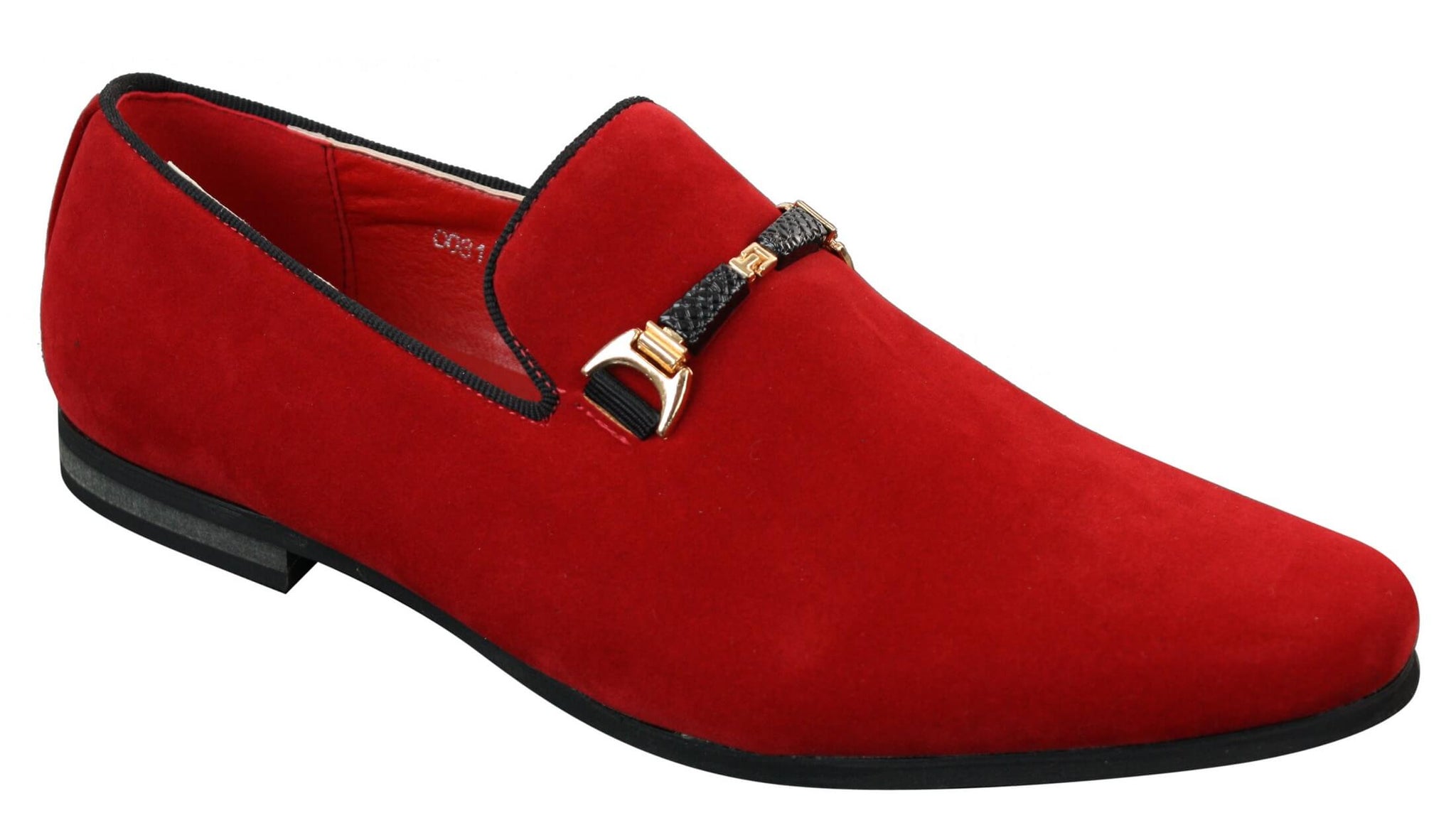 Mens Slip-On Buckle Shoes
