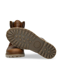 03 GTX C1 – Wasserdichte Herren-Ankle-Boots aus Leder in Rindenbraun