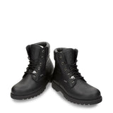 03 GTX C2 – Schwarze, wasserdichte Herren-Ankle-Boots aus Leder