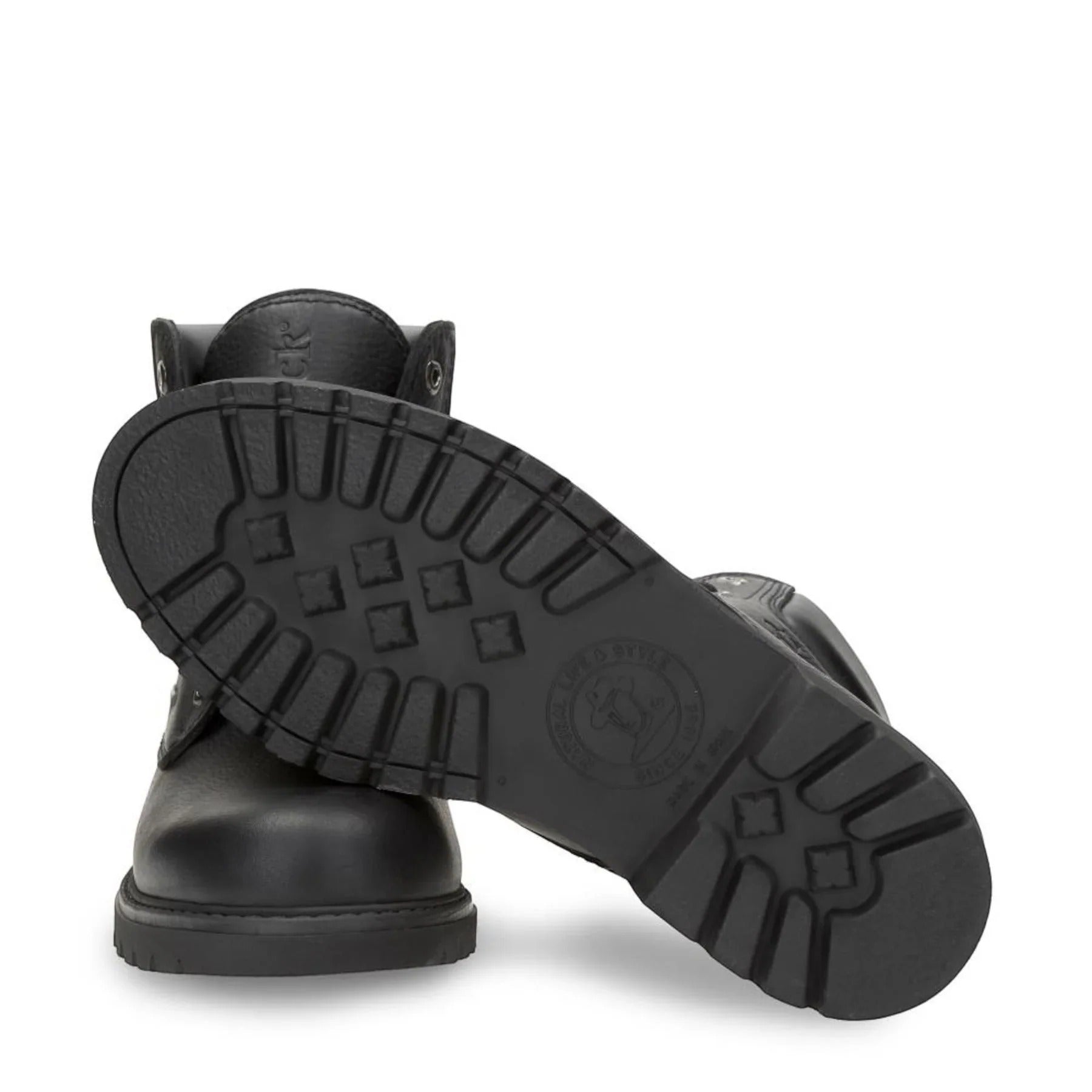 03 GTX C2 – Schwarze, wasserdichte Herren-Ankle-Boots aus Leder