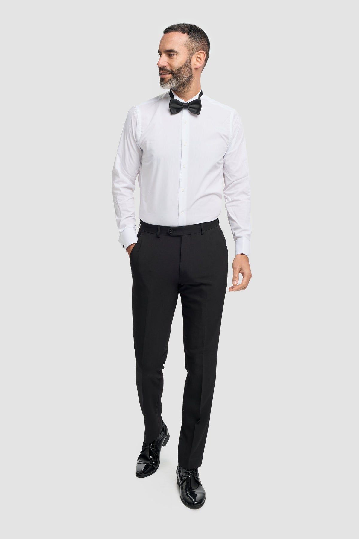 Tux - Klassische Smokinghose für Herren in Schwarz