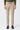 Elegante Herrenhose mit Kordelzug in Taupe- und Haferflockenbeige, taillierte Passform