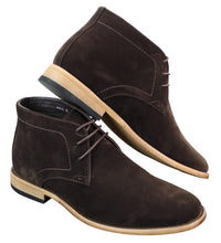 Mens PU Suede Ankle Boots