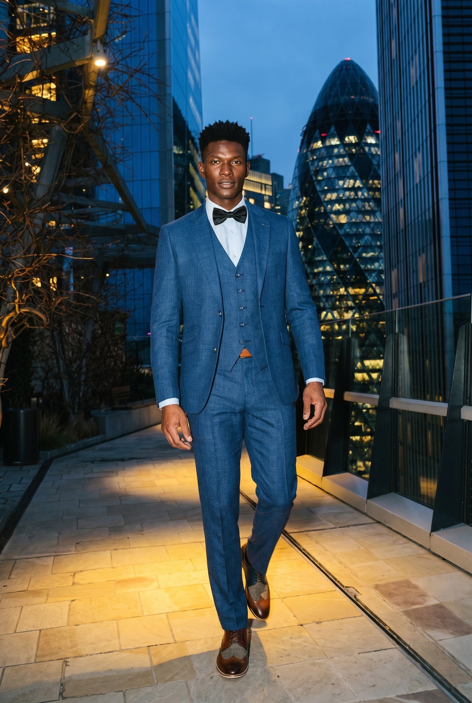 Look #997 styled with Herrenschuhe aus Leder und Tweed im Stil der 1920er Jahre im Gatsby-Stil