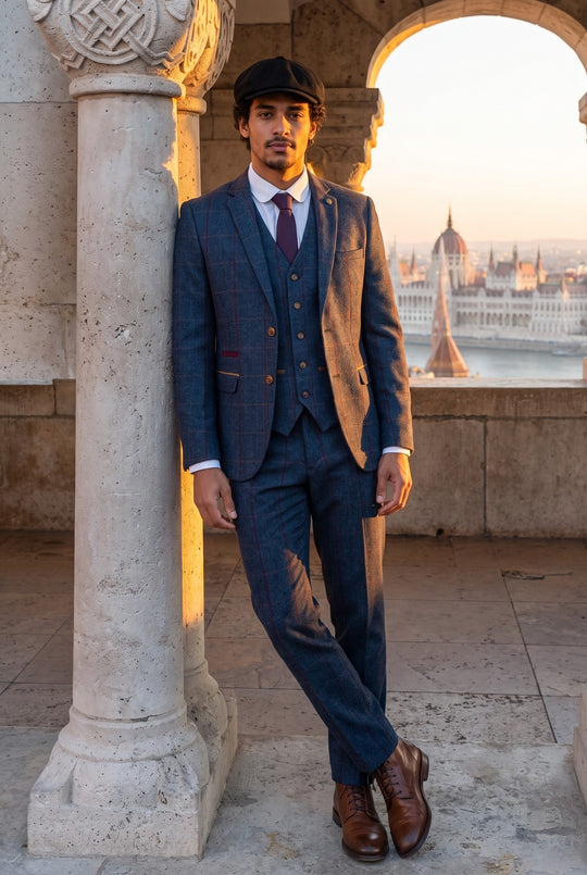 Stormy Navy — New Shirt & Tie