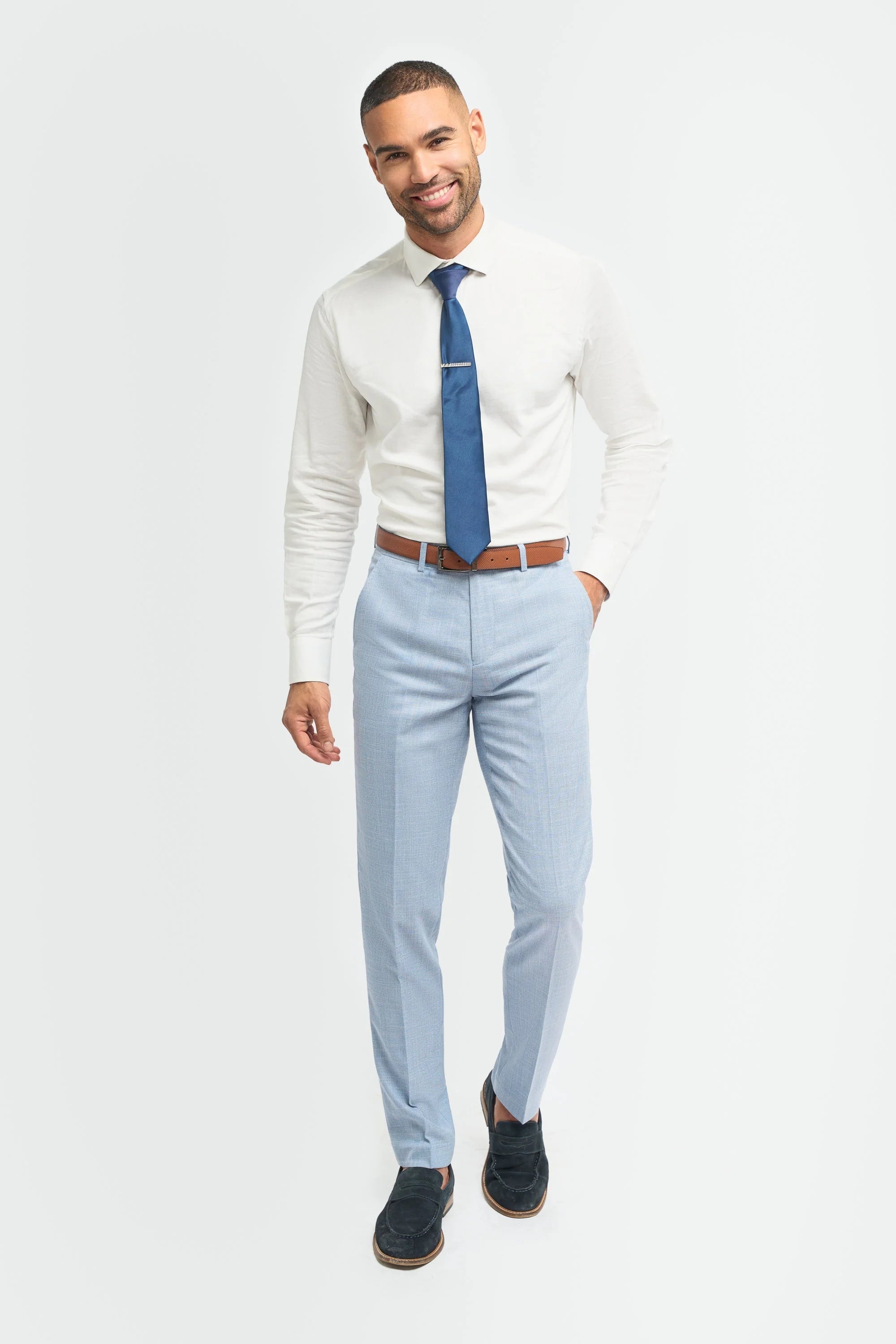 Miami - Hellblaue Sommerhose für Herren