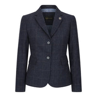 TPSTZ72 - Damen-Tweedblazer in Marineblau