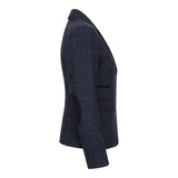 TPSTZ72 - Damen-Tweedblazer in Marineblau