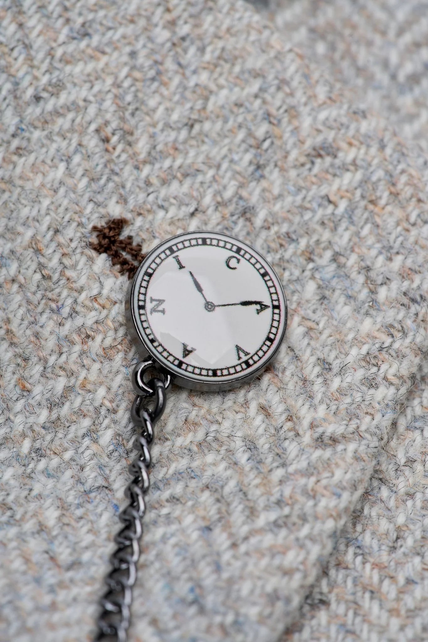 Thomas – Grauer 3-teiliger Herrenanzug aus Wollmischgewebe