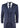 Men's Blue Pinstripe Herringbone Tweed 3 Piece Suit