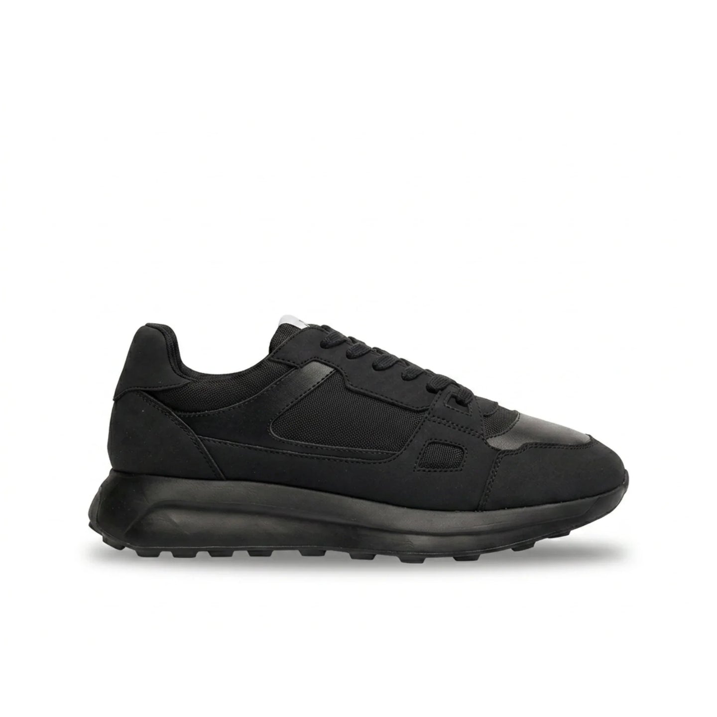 Albany – Schwarze, atmungsaktive Herren-Sneaker aus Mesh