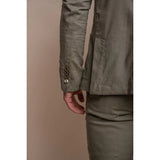 Alvari - Men's Sage Linen Summer 2 Piece Wedding Suit