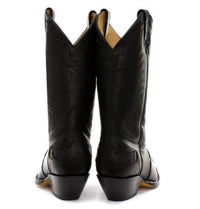 Mens Cowboy Boots Pointed Black Brown Grinders Arizona Real Leather Western Cuban