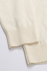 Herren-Rollkragenpullover in Creme, weicher Viskose-Mischgewebe, Langarm-Strickpullover