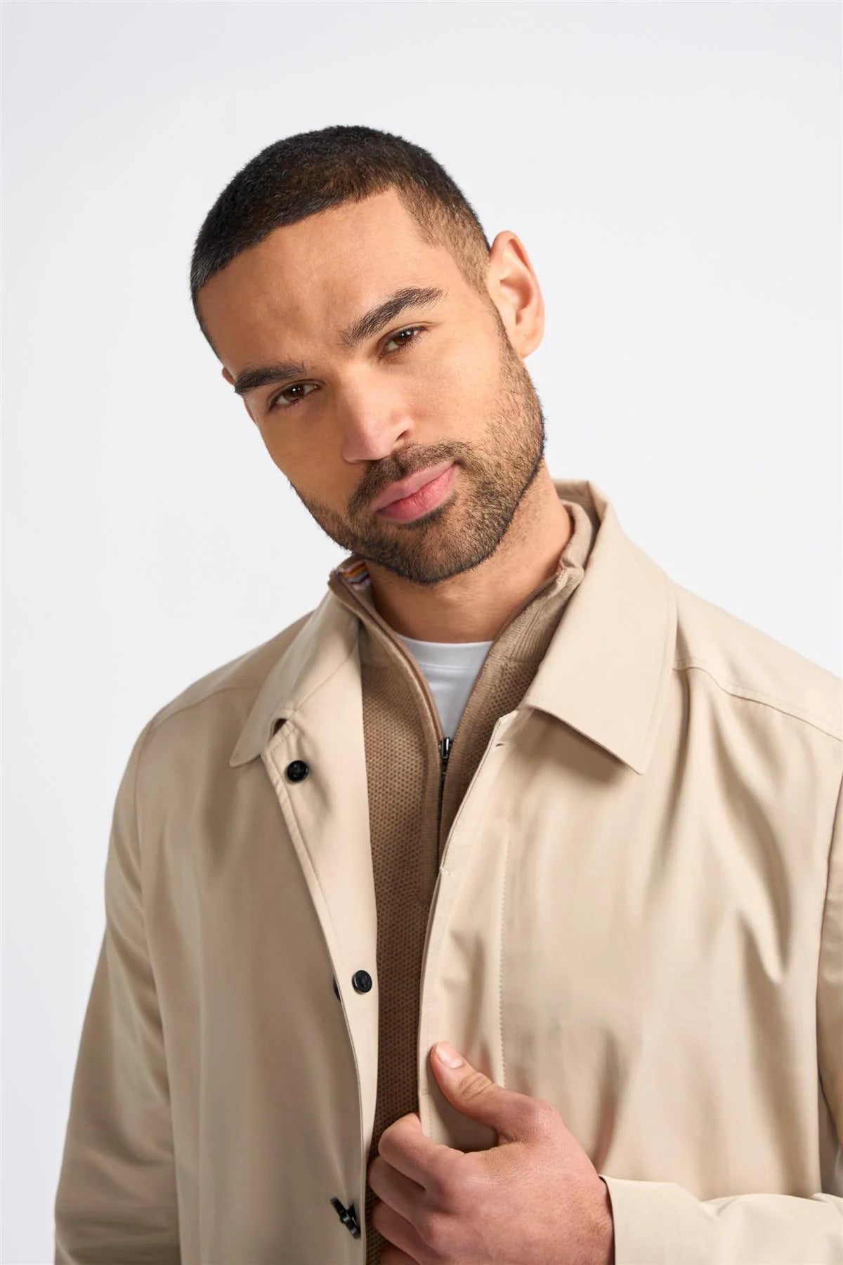 Barracuda – Leichter, klassischer Herren-Trenchcoat