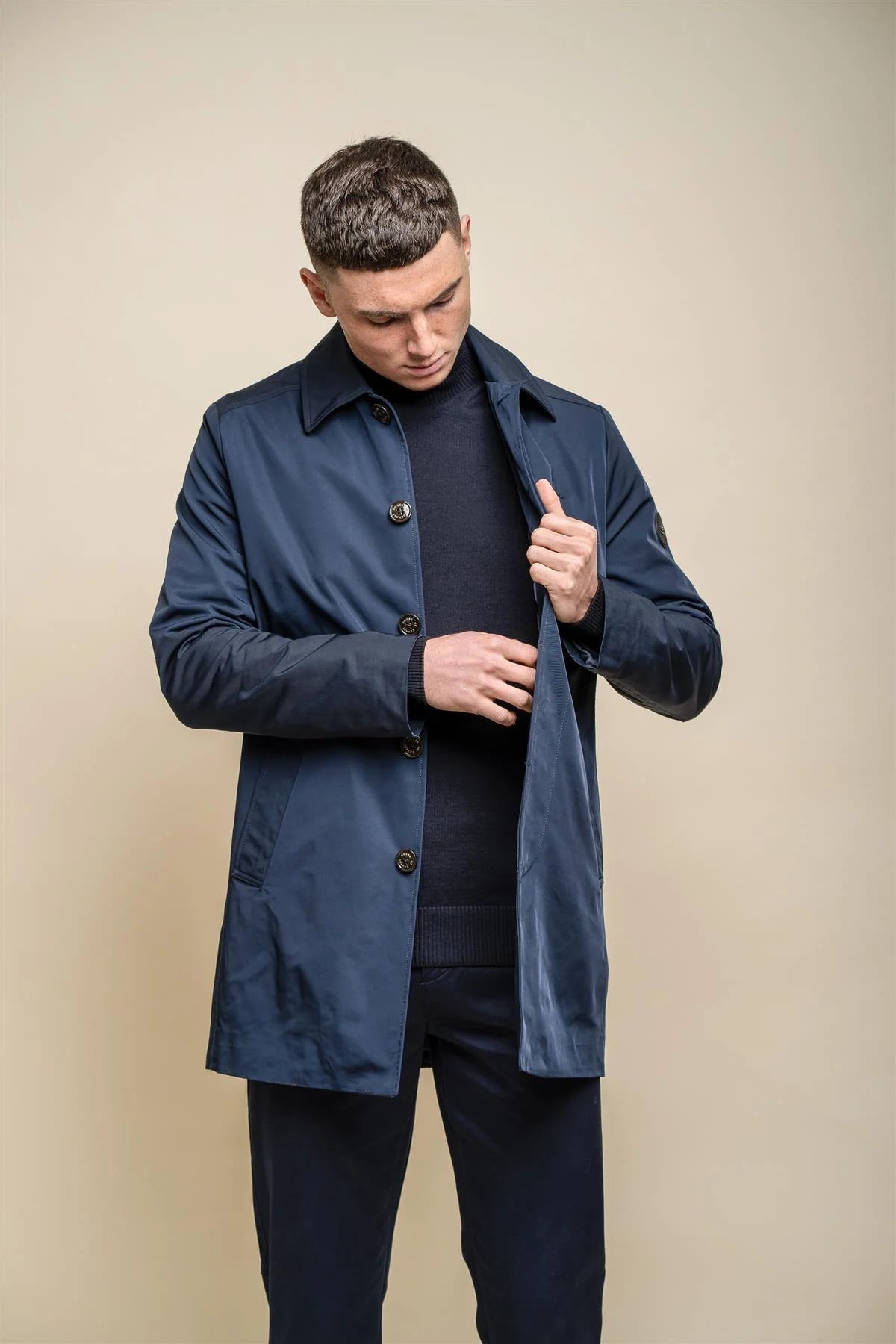 Barracuda – Leichter, klassischer Herren-Trenchcoat