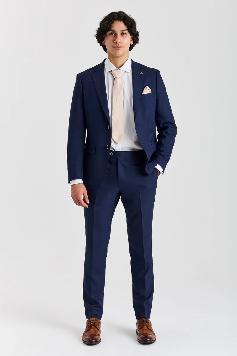 Belmont – Marineblauer, taillierter Blazer für Herren