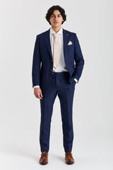 Belmont – Marineblauer, taillierter Blazer für Herren