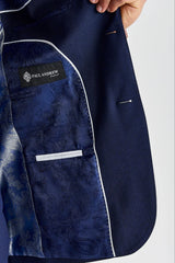 Belmont – Marineblauer, taillierter Blazer für Herren