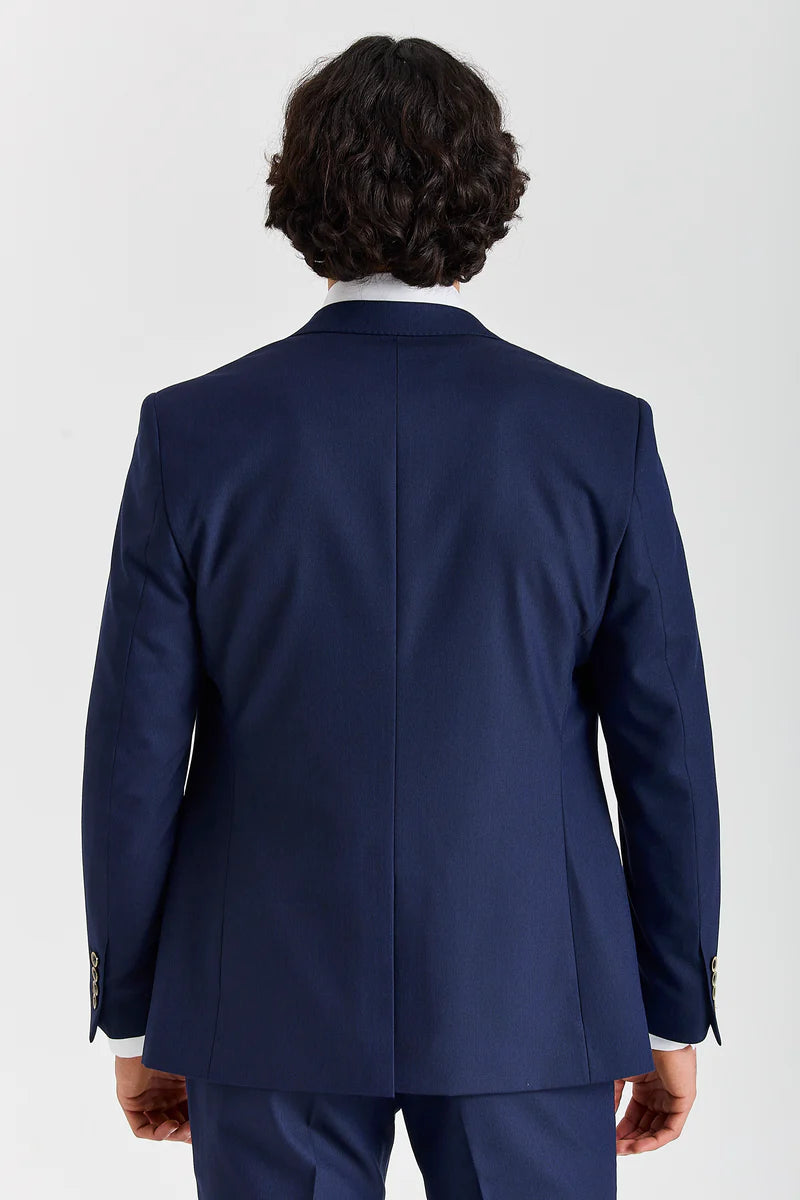 Belmont – Marineblauer, taillierter Blazer für Herren