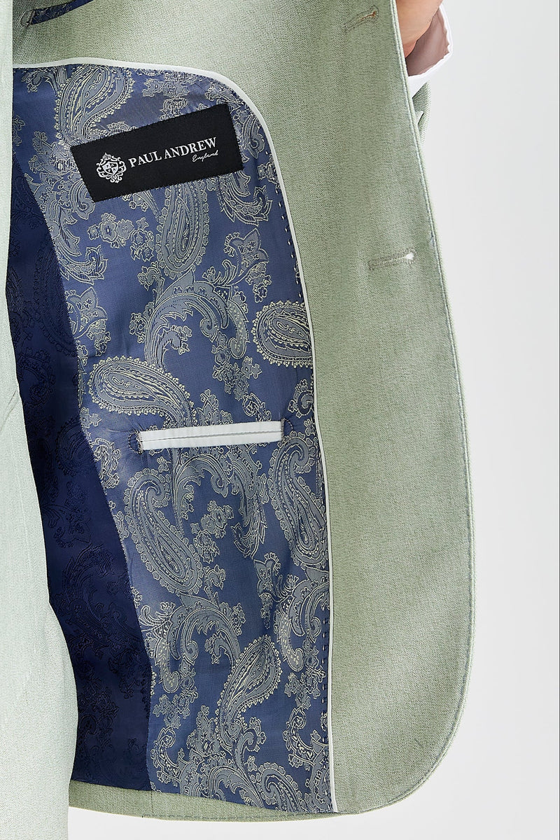 Belmont – Salbeigrüner Hochzeitsblazer für Herren