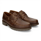 Boat C5 – Wasserdichte, braune Herren-Stiefeletten aus Leder, knöchelhoch