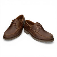 Boat C5 – Wasserdichte, braune Herren-Stiefeletten aus Leder, knöchelhoch