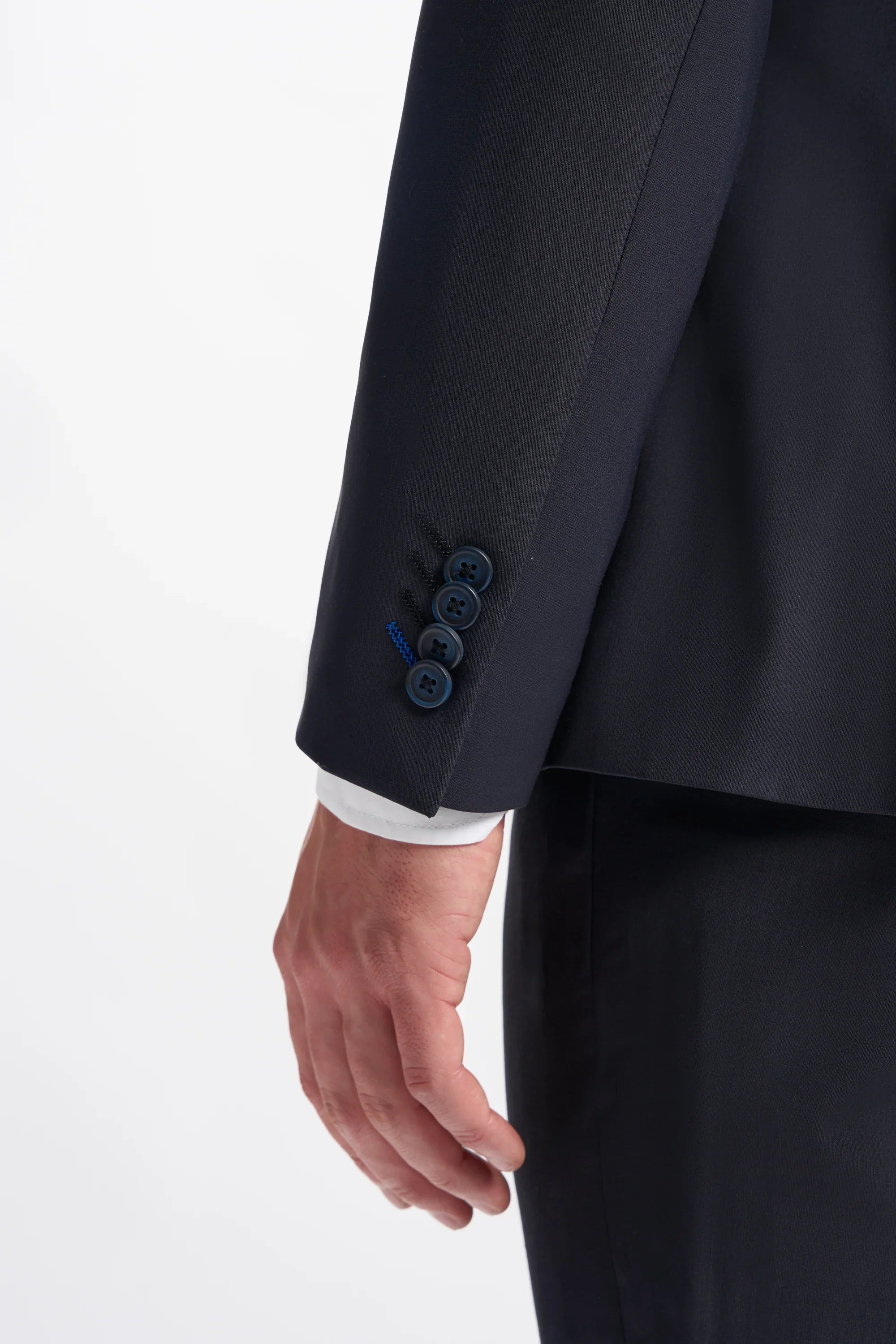 Bond - Men's Dark Navy Double Breasted Blazer