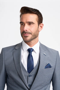 Bond - Men's Grey Tailored Fit Blazer