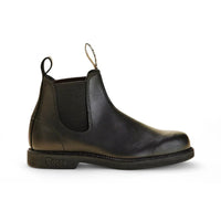 Booma 607 – Schwarze Chelsea-Boots aus Leder