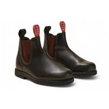 Booma 607 - Braune Chelsea-Boots aus Leder