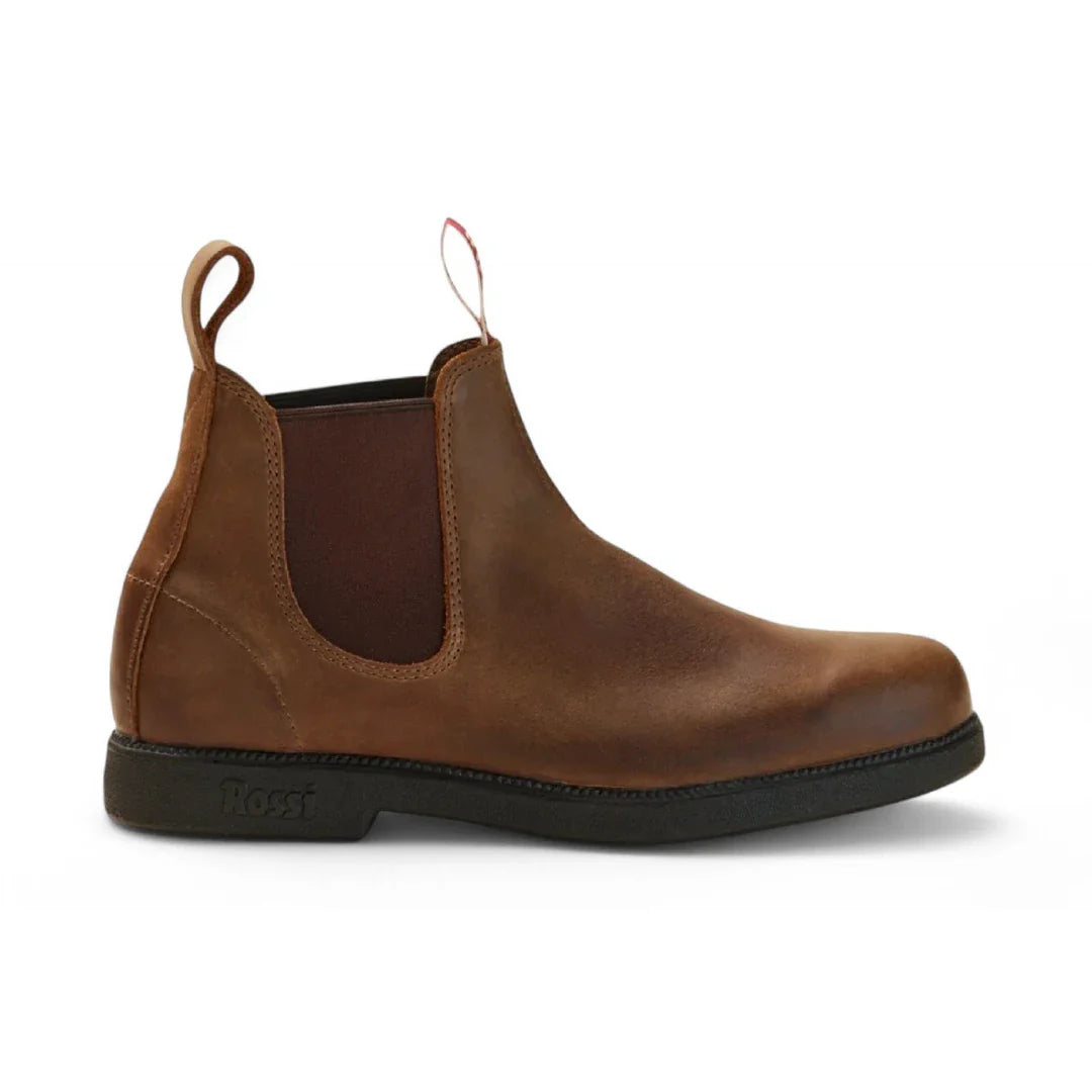 Booma 607 - Hellbraune Chelsea-Boots aus Leder