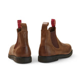 Booma 607 - Hellbraune Chelsea-Boots aus Leder