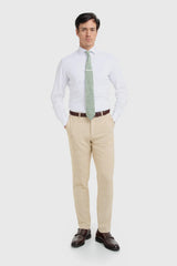 Camden - Beige karierte Herrenhose