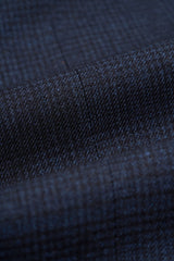 Caridi - Marineblaue Tweedhose für Herren