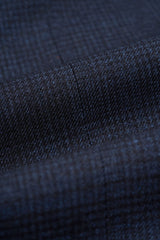Caridi - Marineblauer Tweed-Blazer für Herren