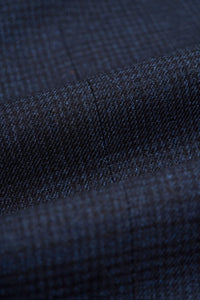 Caridi - Marineblauer Tweed-Blazer für Herren