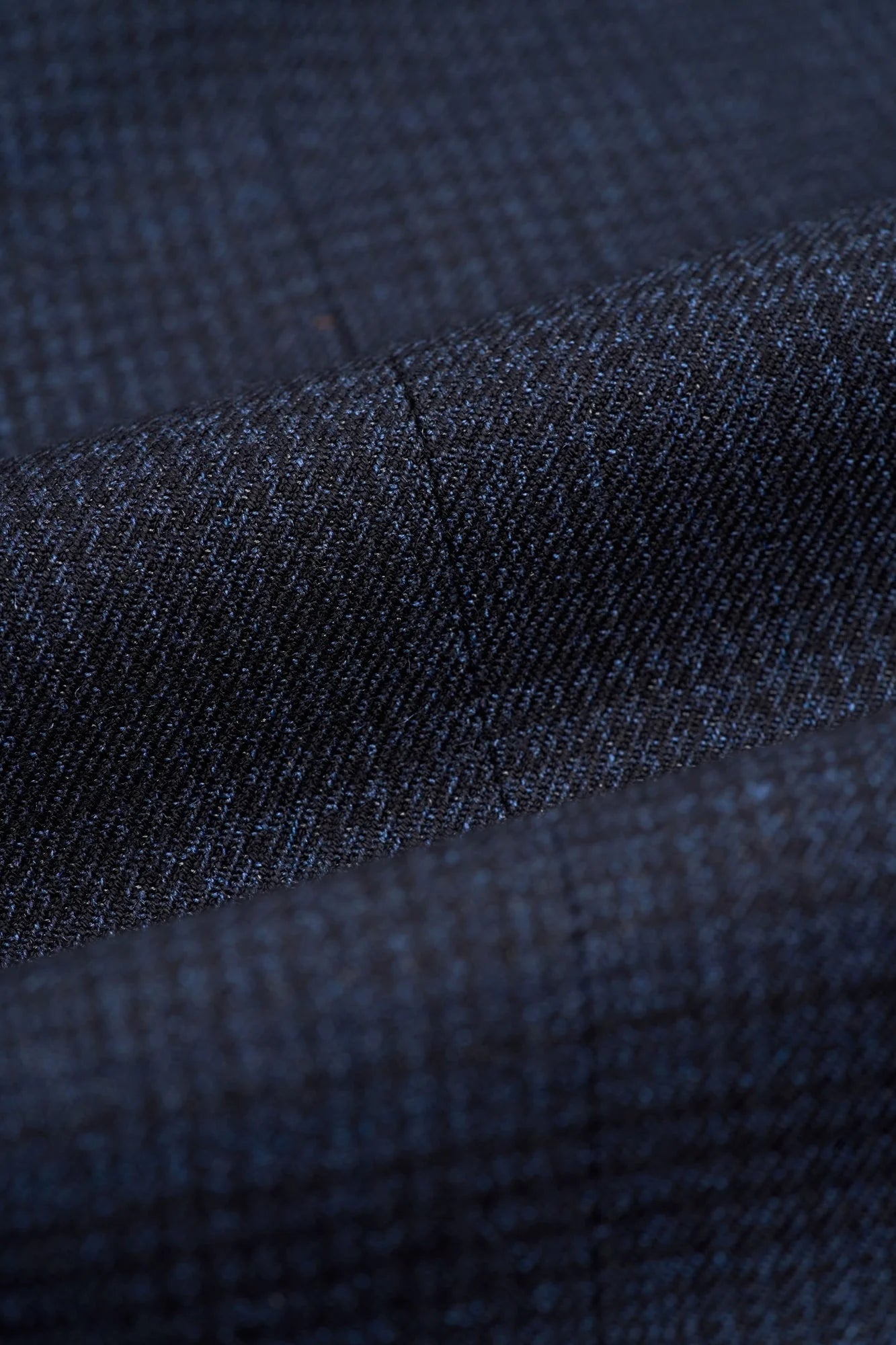 Caridi - Marineblauer Tweed-Blazer für Herren