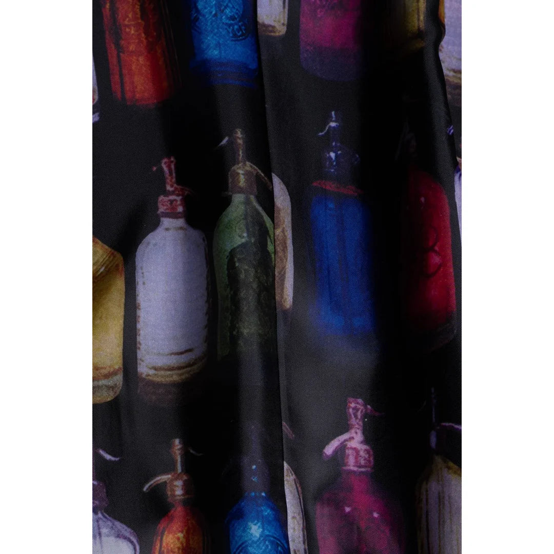 Caridi - Men's Tweed Navy Blue Waistcoat