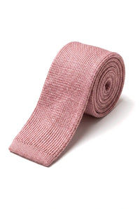 Lässige Strickkrawatte - viele Farben