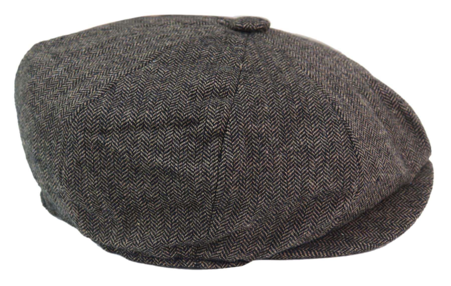 Mens 8 Panel Peaky Blinders Cap - Cavani Martez