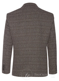 Cavani Dominic - Mens Brown Smart Vintage Blazer