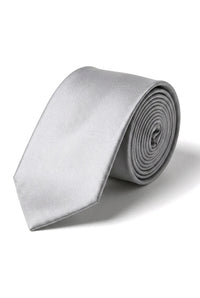 Cavani Satin-Krawatte – Passende Herren-Krawatte aus Satin-Seide, Einstecktuch, Taschentuch und Krawattenklammer, gepunktet, für Hochzeit, Abschlussball, Büro