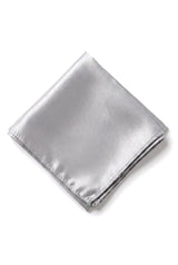 Cavani Satin-Krawatte – Passende Herren-Krawatte aus Satin-Seide, Einstecktuch, Taschentuch und Krawattenklammer, gepunktet, für Hochzeit, Abschlussball, Büro