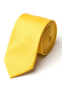 Cavani Satin-Krawatte – Passende Herren-Krawatte aus Satin-Seide, Einstecktuch, Taschentuch und Krawattenklammer, gepunktet, für Hochzeit, Abschlussball, Büro