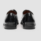 Chester - Schwarze, hochglanzpolierte Derby-Schuhe für Herren